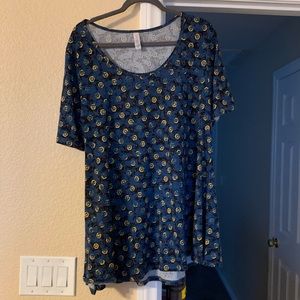 LuLaRoe floral top.